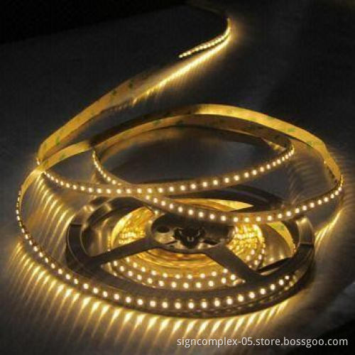 Flexible LED Strip, Assembled with 600 pieces of high-powered SMD LEDs, 12/24V DC